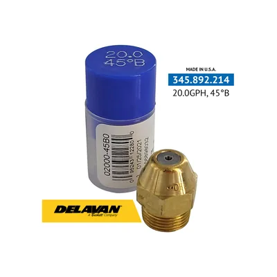 Delavan Tobera de aceite 20.00GPH,45B 02000-45B0