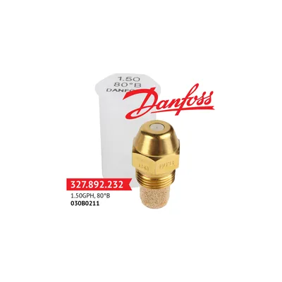 Danfoss Tobera de aceite 1.50GPH,80B 030B0211
