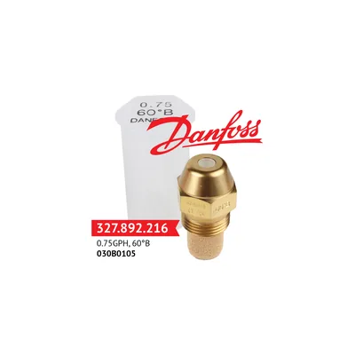 Danfoss Tobera de aceite 0.75GPH,60B 030B0105