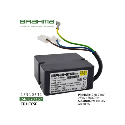 Brahma Transformador de encendido TD1LTCSF 15910631