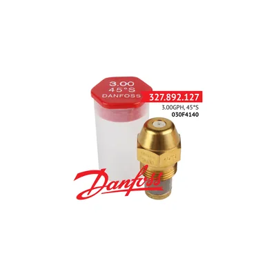 Danfoss Tobera de aceite 3.00GPH,45S 030F4140