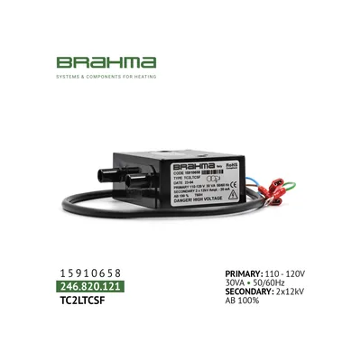 Brahma Transformador de encendido TC2LTCSF 15910658