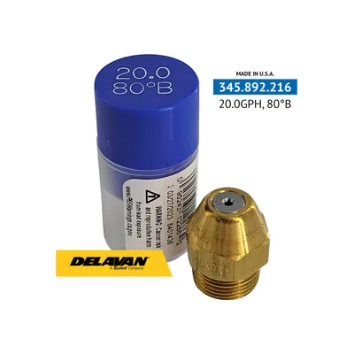 Delavan Tobera de aceite 20.00GPH,80B 02000-80B0