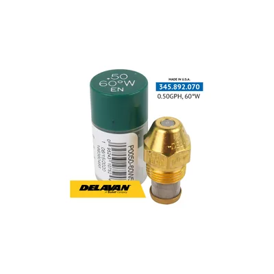 Delavan Tobera de aceite 0.50GPH,60W P0050-60W5