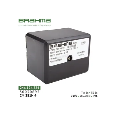 Brahma Boîtier de commande CM381N.4 30030692