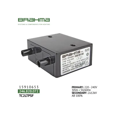 Brahma Transformador de encendido TC2LTPSF 15910653
