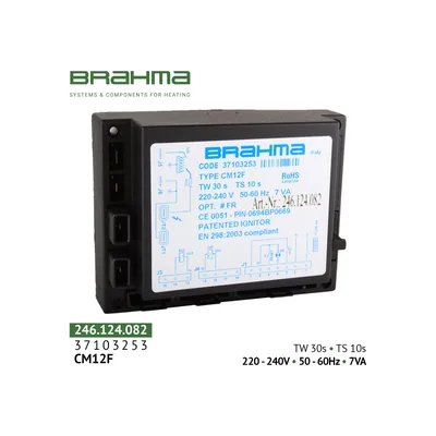 Brahma Caja de control CM12F 37103253