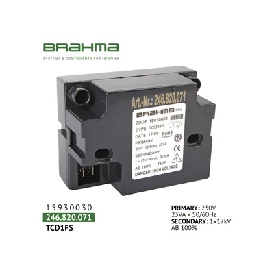 Brahma Transformador de encendido 15930030