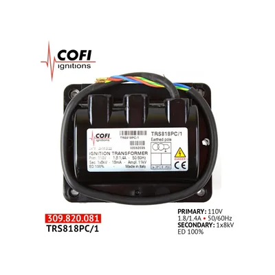 Cofi Ignition transformer TRS818PC/1