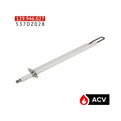 ACV Electrodo l215mm recto doble cerámico 537DZ028