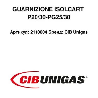 CIB Unigas Junta de brida 2110004