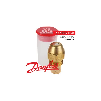 Danfoss Tobera de aceite 1.10GPH,80S 030F8922