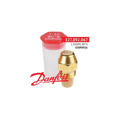 Danfoss Tobera de aceite 1.35GPH,80S 030F8926