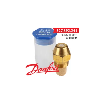 Danfoss Tobera de aceite 0.40GPH,80H 030H8904