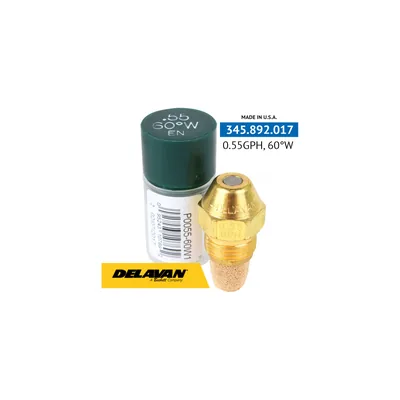 Delavan Tobera de aceite 0.55GPH,60W P0055-60W1