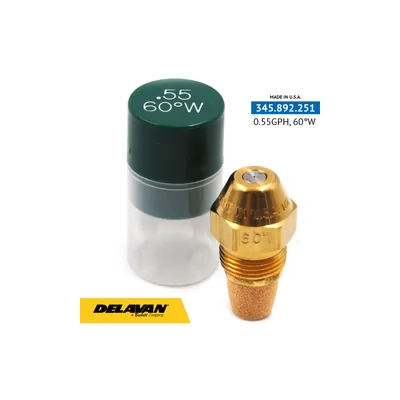 Delavan Tobera de aceite 0.55GPH,60W 00055-60W4