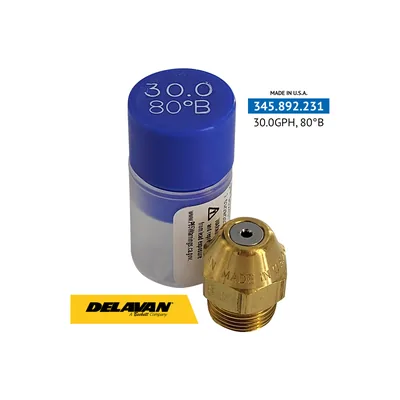 Delavan Tobera de aceite 30.00GPH,80B 03000-80B0