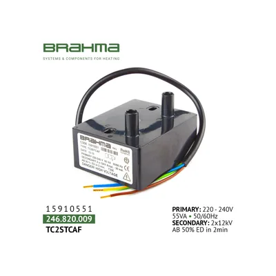 Brahma Transformador de encendido TC2STCAF 15910551