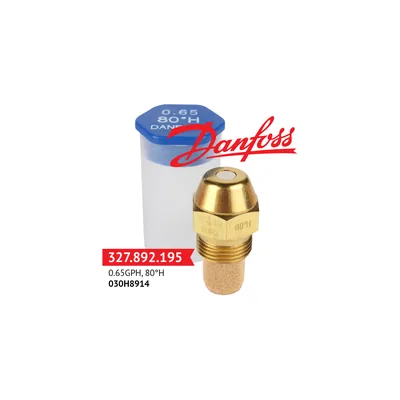 Danfoss Tobera de aceite 0.65GPH,80H 030H8914