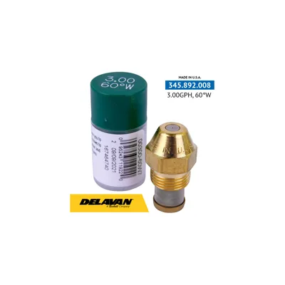 Delavan Tobera de aceite 3.00GPH,60W 00300-60W7