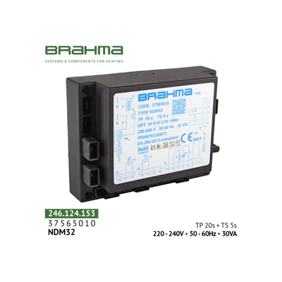 Brahma Centralita de control del quemador NDM32 37565010