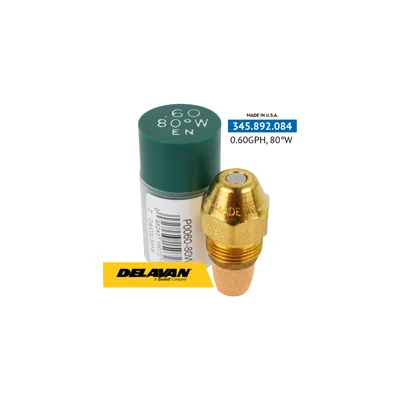 Delavan Tobera de aceite 0.60GPH,80W P0060-80W4