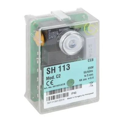 Honeywell Centralita de control del quemador SH 113 Mod.C2 03142C2CB