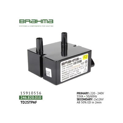 Brahma Transformador de encendido TD2STPAF 15910556