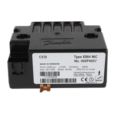 Danfoss Trasformatore di accensione EBI4 MC 052F4057