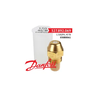 Danfoss Tobera de aceite 1.50GPH,45B 030B0061