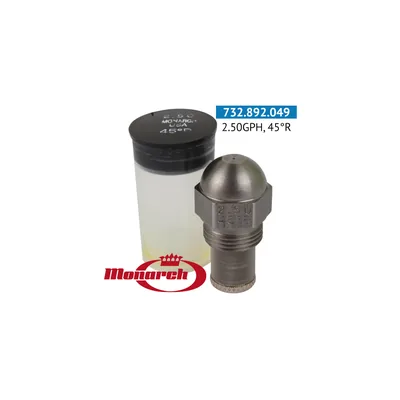 Monarch Tobera de aceite 2.50GPH / 45R
